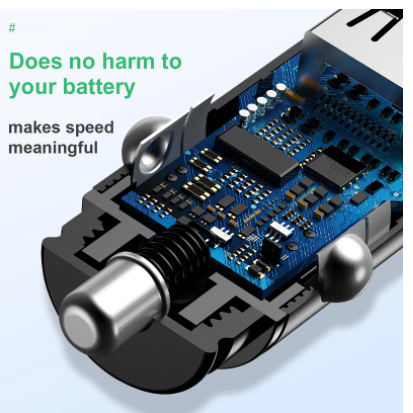 Baseus Car Charger Quick Charge 4.0 3.0 QC4.0 QC3.0 SCP 5A USB Type C Fast Charger Charging For iPhone 12 Xiaomi Samsung Huawei