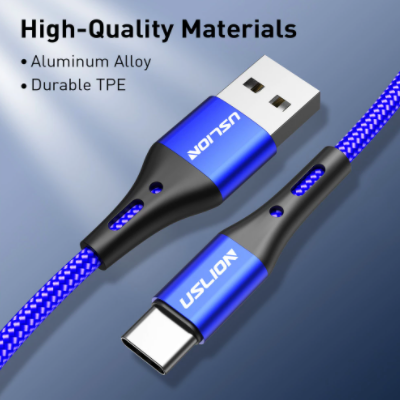 3A USB Type C Cable Wire For Samsung S10 S20 Xiaomi mi 11 Mobile Phone Fast Charging USB C Cable Type-C Charger Micro USB Cables
