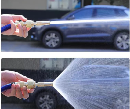 High Pressure Nozzle Pacifier Water Gun Garden Accessories Car Washing Universal Water Gun Nozzle Spray Nipple Copper Connector