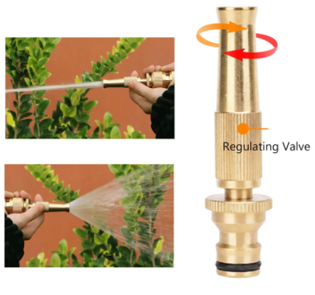 High Pressure Nozzle Pacifier Water Gun Garden Accessories Car Washing Universal Water Gun Nozzle Spray Nipple Copper Connector