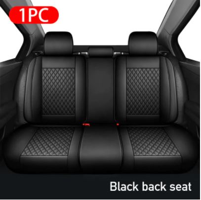 SEAMETAL Luxury Car Seat Covers Premium PU Leather Vehicle Seat Cushion