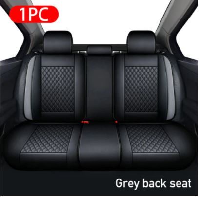 SEAMETAL Luxury Car Seat Covers Premium PU Leather Vehicle Seat Cushion