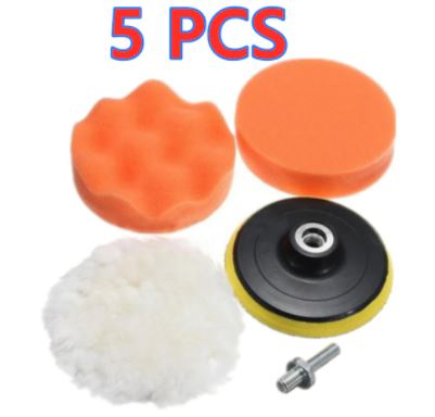 Car Polishing Pads Sponge Wool Polishing Waxing Buffing Pads Kit for Auto Car