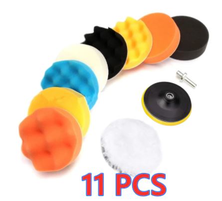 Car Polishing Pads Sponge Wool Polishing Waxing Buffing Pads Kit for Auto Car