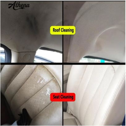 100ml Car Interior Cleaning Plastic Polishing Liquid Leather Detergent Automotive Seat Cleaner Water-free