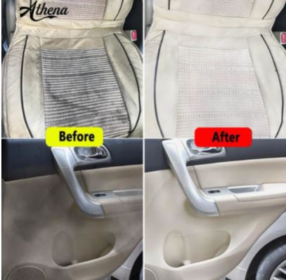 100ml Car Interior Cleaning Plastic Polishing Liquid Leather Detergent Automotive Seat Cleaner Water-free