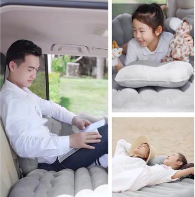Car Air Inflatable Travel Mattress Bed Universal for Back Seat Multi functional Sofa