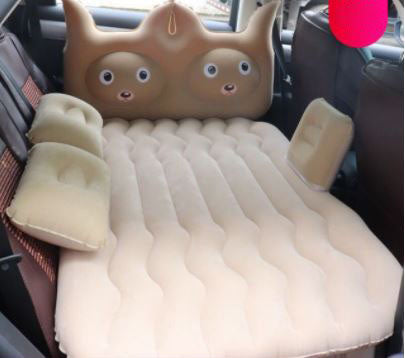 Cartoon Car Air Inflatable Travel Mattress Bed for Car Back Seat Mattress