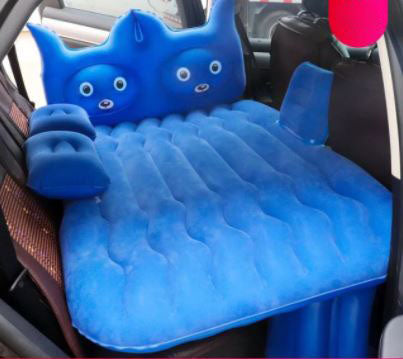 Cartoon Car Air Inflatable Travel Mattress Bed for Car Back Seat Mattress