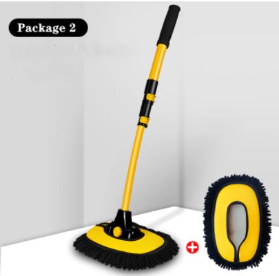 2022 New Car Cleaning Brush Car Wash Brush Telescoping Long Handle Cleaning
