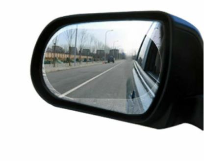 2 Pcs Car Rainproof Clear Film Rearview Mirror Protective Anti Fog Waterproof