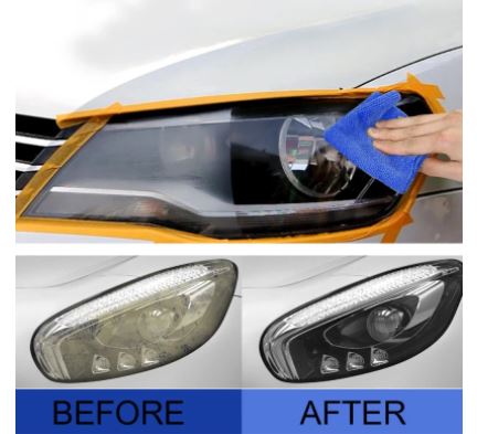 Car Headlight Repair Polishing Scratch Remover Tool Oxidation Refurbishment Lamp Cleaning Window Glass Cleaner HGKJ 8