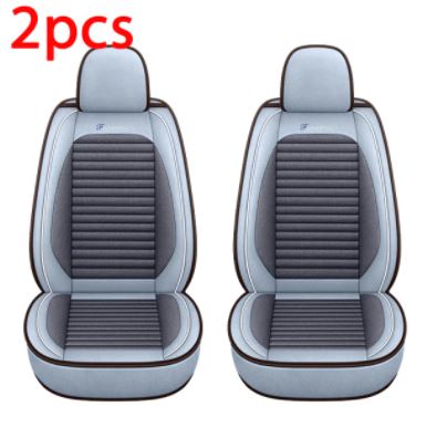 Universal Linen Car Seat Cover Flax Auto Seat Protector Automotive Vehicle Cushion