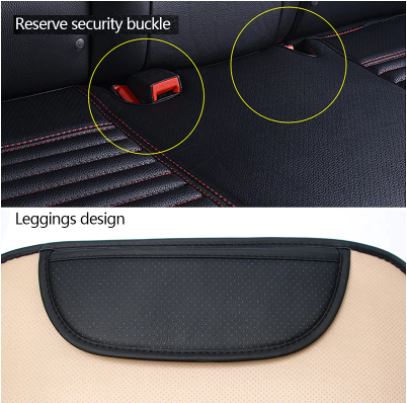 Four Seasons Car Seat Cover PU Leather Cars Seat Cushion Automobiles Seat Protec