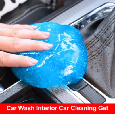 80g Car Cleaning gel Slime For Cleaning Machine Auto Vent Magic Dust Remover Glue