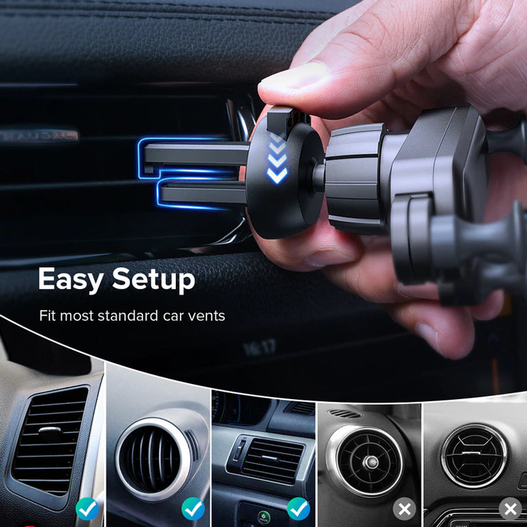 INIU Gravity Car Phone Holder Universal Air Vent Mount Support GPS