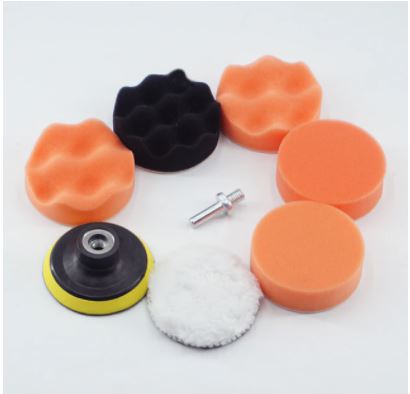 Car Polishing Sponge Pads Kit Removes Scratches Buffer Kit Polishing Machine