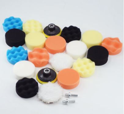 Car Polishing Sponge Pads Kit Removes Scratches Buffer Kit Polishing Machine