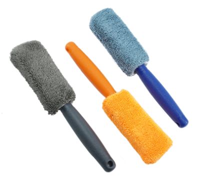 Car Wash Portable Microfiber Wheel Tire Rim Brush Car Wheel Wash Cleaning
