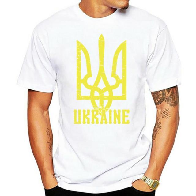 Men - Women Ukrainian Coat Of Arms Ukraine Tryzub T-Shirt