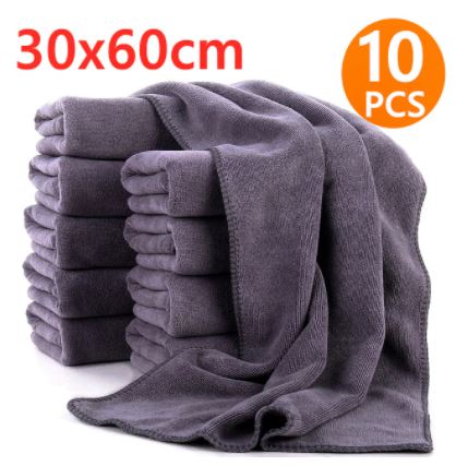 3/5/10 pcs Extra Soft Car Wash Microfiber Towel Car Cleaning Drying Cloth Car Care Cloth Detailing Car Washing Towel Accessories