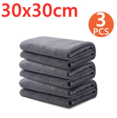 3/5/10 pcs Extra Soft Car Wash Microfiber Towel Car Cleaning Drying Cloth Car