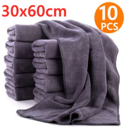 3/5/10 pcs Extra Soft Car Wash Microfiber Towel Car Cleaning Drying Cloth Car