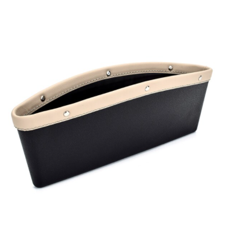 Xayah Car Seat Gap Storage Box Cup PU Leather Pocket Catcher Organizer Phone Bottle Cups Holder Multifunctional Car Accessories