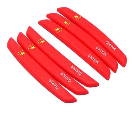 6Pcs Auto Car Door Edge Protection Guards Buffer Trim Molding Protection Strip Scratch Protector Car Door Crash Bar