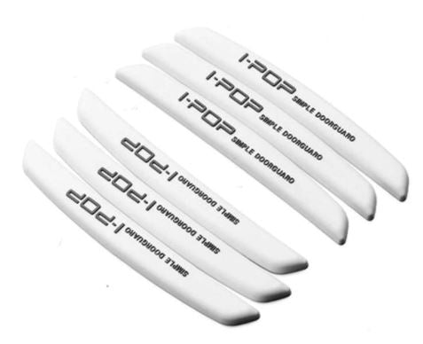 6Pcs Auto Car Door Edge Protection Guards Buffer Trim Molding Protection Strip Scratch Protector Car Door Crash Bar