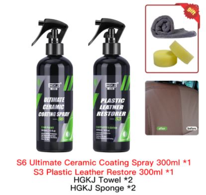 9H Ceramic Car Coating Paint Care 300/100/50ml Polishing Paste Nano Products Hydrophobic