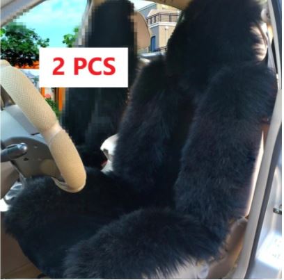 Faux Fur Cute For Front Car Seat Covers Interior Accessories Cushion Styling Seat Cover Raccoon+ Sheepskin Faux Fur