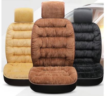 Winter Warm Thicken Fit Soft Non Slide Car Seat Cover Cushion Universal Quality Luxury Car Interior Vehicle Auto Seat Protector