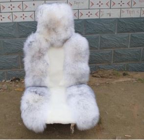 Faux Fur Cute For Front Car Seat Covers Interior Accessories Cushion Styling Seat Cover Raccoon+ Sheepskin Faux Fur