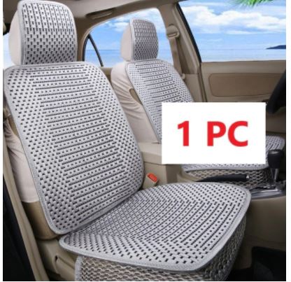 Luxury Hand-woven Ice Silk Car Seat Cushion Summer Cool Car Seat Cover Front Seat Cushion Universal Car Accessories