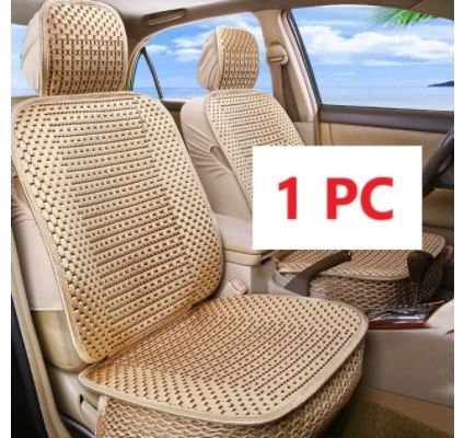 Luxury Hand-woven Ice Silk Car Seat Cushion Summer Cool Car Seat Cover Front Seat Cushion Universal Car Accessories