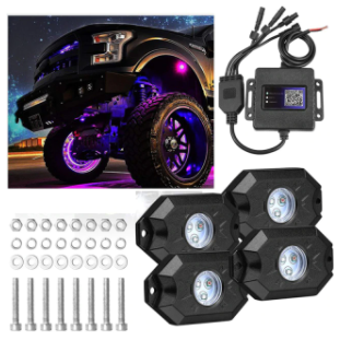 Car Underglow Neon LED RGB Underbody Light Decorative Atmosphere Lamp For Car Truck ATV UTV SUV Offroad Boat