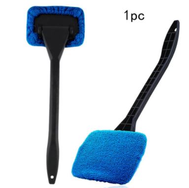 Car Window Cleaner Brush Kit Windshield Cleaning Wash Tool Inside Interior Auto Glass