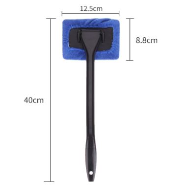 Car Window Cleaner Brush Kit Windshield Cleaning Wash Tool Inside Interior Auto Glass
