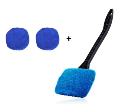 Car Window Cleaner Brush Kit Windshield Cleaning Wash Tool Inside Interior Auto Glass