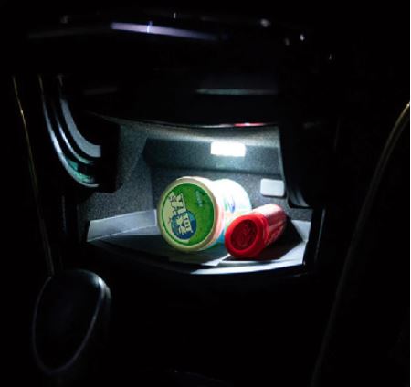 Car Mini Led Touch Switch Light Auto Wireless Ambient Lamp Portable Night Reading Light Car Roof Bulb Car Interior Light