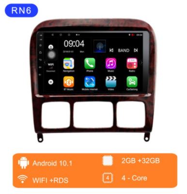 For Mercedes Benz S Class W220 S280 S320 S350 S400 S500 S600 S55 Android Car Radio Multimedia Video Player Navigation GPS