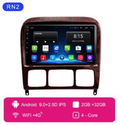 For Mercedes Benz S Class W220 S280 S320 S350 S400 S500 S600 S55 Android Car Radio Multimedia Video Player Navigation GPS