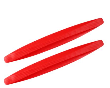 Car Bumper Protector Strip stickers 2pcs Guard Corner Protection Strips Scratch Protector Crash Blade Anti-collision Auto Access