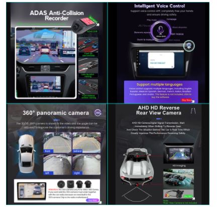 Head Unit Autoradio Car Radio Stereo Auto Multimidia Player For Honda Civic 2016 - 2019 GPS Navi
