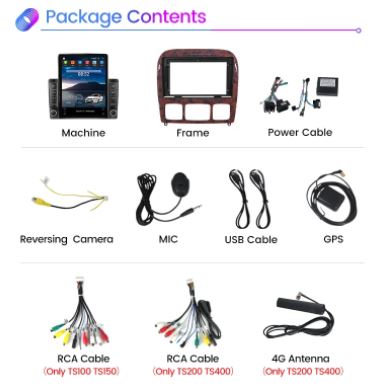 Android 10 Carplay 4G For Tesla Vertical Car Radio Video Stereo