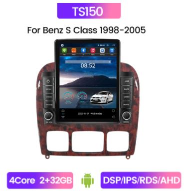Android 10 Carplay 4G For Tesla Vertical Car Radio Video Stereo