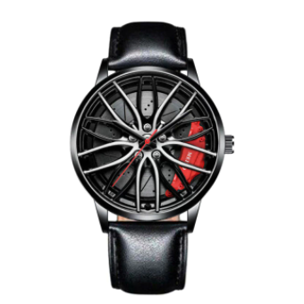 New Wheel Clock for Rim Hub Top Brand Luxury Fashion Cool Sports Car Quartz Watch