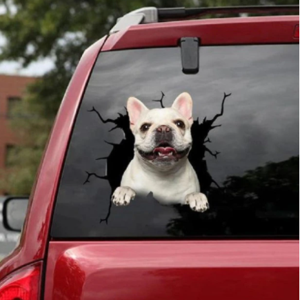 New Car Stickers Dog Lover Car Styling Accessories Auto Decal Pet Dog Decal Window Sticker Decoration Car Decor