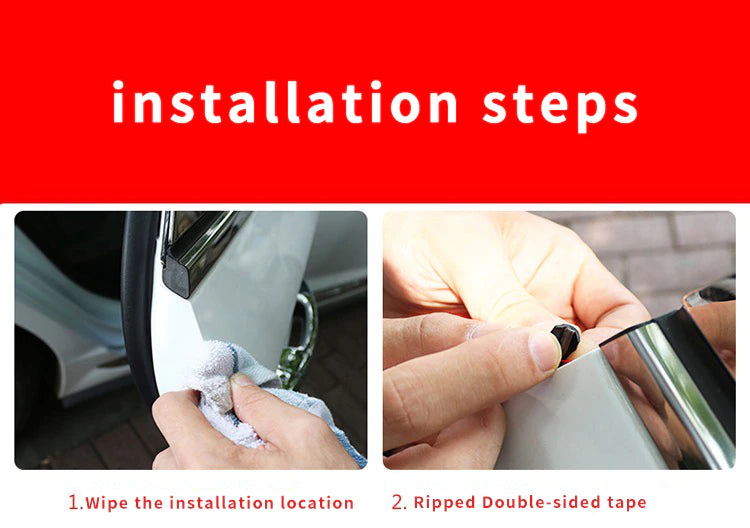 Car Door trips Universal Edge Rubber Scratch Protector 5M 10M 15M Moulding Strip Protection Strips